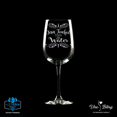 Jesus touched this water