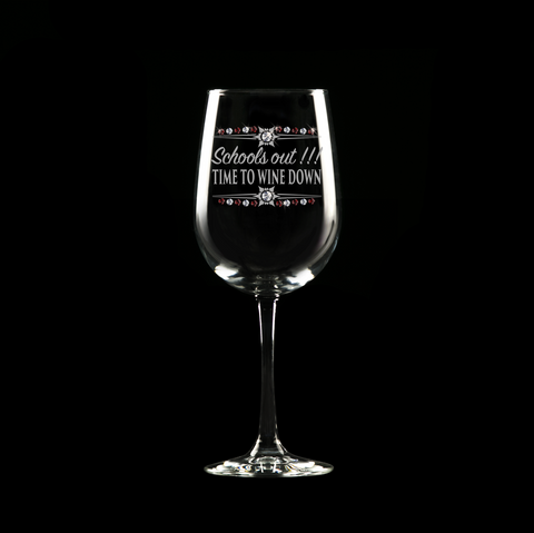 Schools out time to wine down