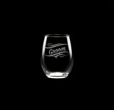 Groom Glass (Hermosa Scroll)